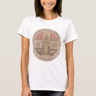 Los Angeles郡のシール Tシャツ