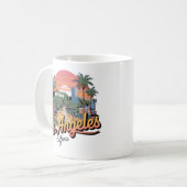 Los Angeles コーヒーマグカップ (正面左)