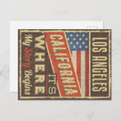 Los Angeles California ポストカード (正面/裏面)