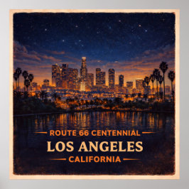 Los Angeles California Centennial ポスター