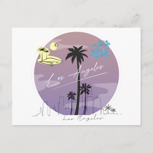 Los Angeles California Postcard ポストカード (正面)