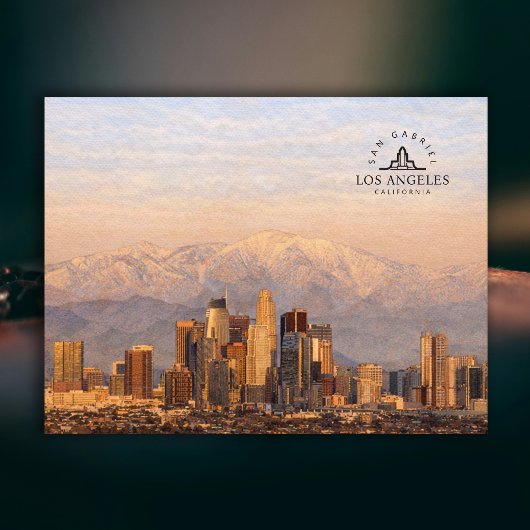 Los Angeles California San Gabriel | Elegant  ポストカード
