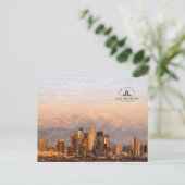 Los Angeles California San Gabriel | Elegant  ポストカード (スタンド正面)