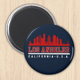 Los Angeles California Skyline City マグネット