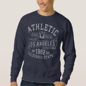 Los Angeles California state college athletic スウェットシャツ (正面)