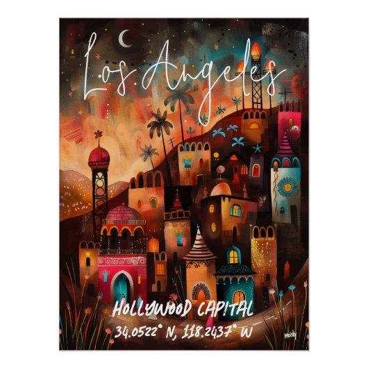 Los Ángeles: Capital de Hollywood ポスター (正面)