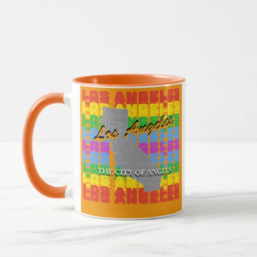 Los Angeles coffee mug  マグカップ (左)