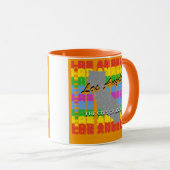Los Angeles coffee mug  マグカップ (正面右)