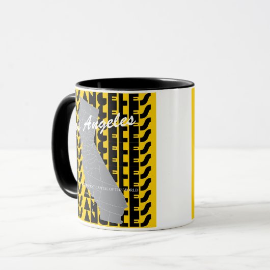 Los Angeles coffee mug マグカップ (正面左)