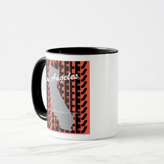 Los Angeles coffee mug  マグカップ (正面左)
