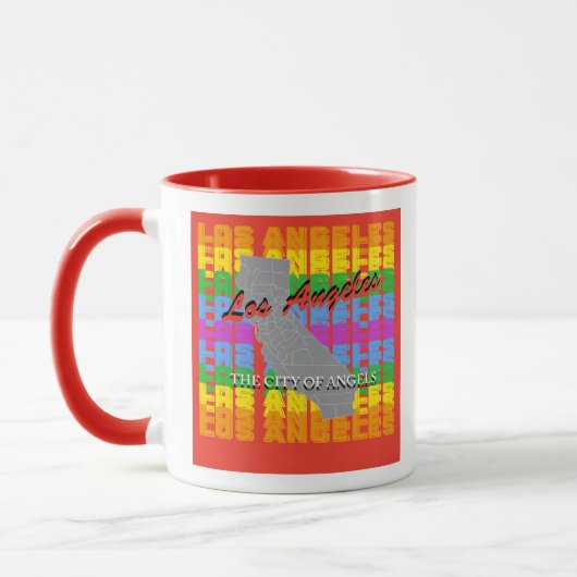 Los Angeles coffee mug  マグカップ (左)