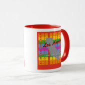 Los Angeles coffee mug  マグカップ (正面右)