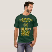 Los Angeles County Fire Dept 51 Tシャツ (正面フル)