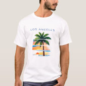 Los Angeles Horizon Palm Tシャツ (正面)