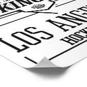 Los Angeles Kings Hockey Club Gray Officially Lice ポスター (角)