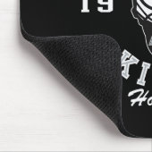 Los Angeles Kings Hockey Mask Dark Heather License マウスパッド (コーナー)