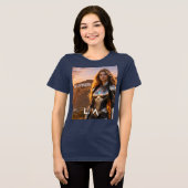 LOS ANGELES - LA トライブレンドＴシャツ (正面全面)