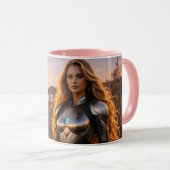 LOS ANGELES - LA マグカップ (正面右)