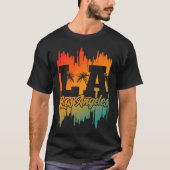 Los Angeles LA California   12 Tシャツ (正面)