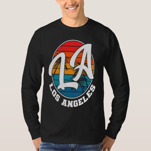 Los Angeles LA California   15 Tシャツ (正面)