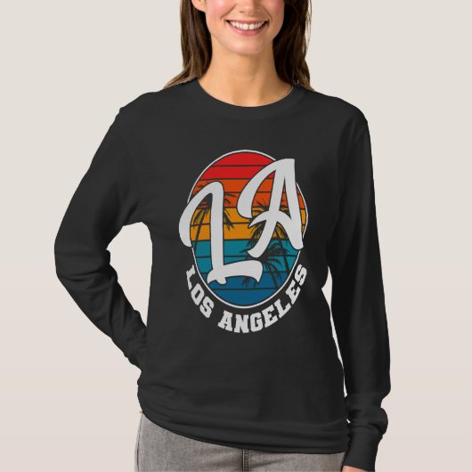 Los Angeles LA California   15 Tシャツ (正面)