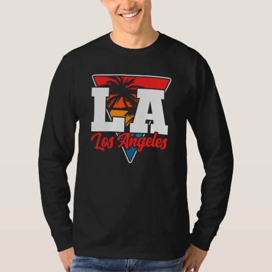 Los Angeles LA California  18 Tシャツ (正面)