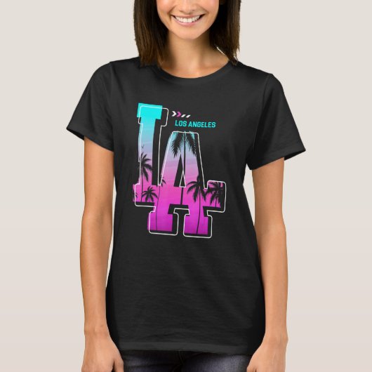 Los Angeles LA California  1 Tシャツ (正面)