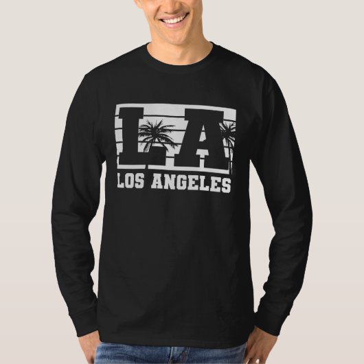 Los Angeles LA California   1 Tシャツ (正面)