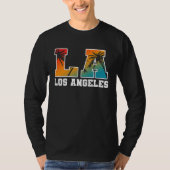 Los Angeles LA California   20 Tシャツ (正面)