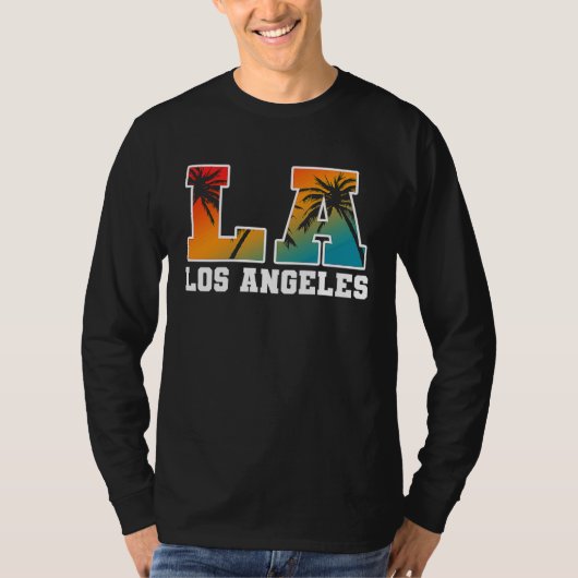 Los Angeles LA California   20 Tシャツ (正面)
