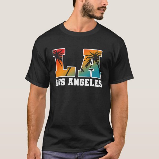 Los Angeles LA California   20 Tシャツ (正面)