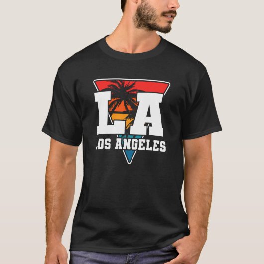 Los Angeles LA California  22 Tシャツ (正面)