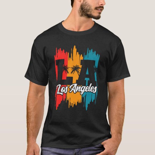 Los Angeles LA California  23 Tシャツ (正面)