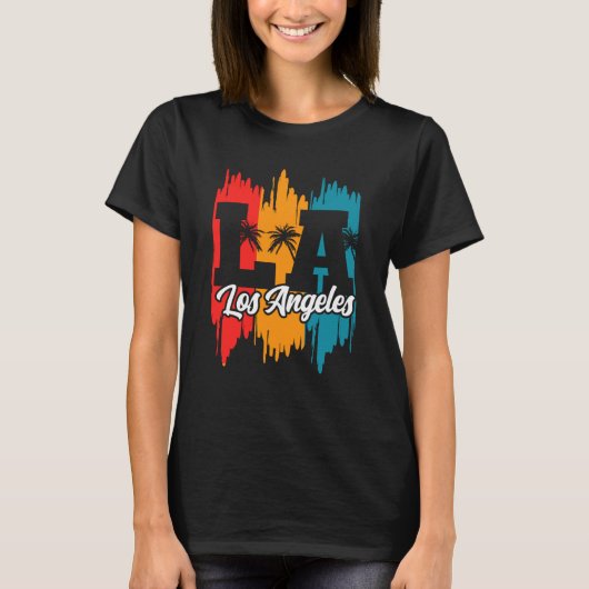 Los Angeles LA California  23 Tシャツ (正面)