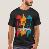 Los Angeles LA California   2 Tシャツ (正面)