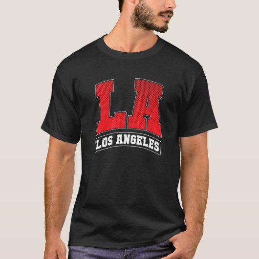 Los Angeles LA California  2 Tシャツ (正面)