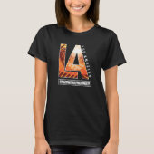 Los Angeles LA California     3 Tシャツ (正面)