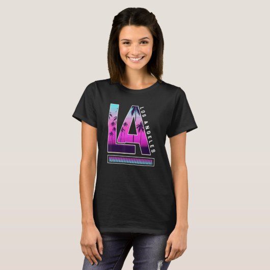 Los Angeles LA California Gift_1 Tシャツ (正面フル)