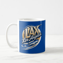 Los Angeles LAX Airport Code Mug コーヒーマグカップ