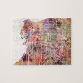 Los Angeles map ジグソーパズル (横)