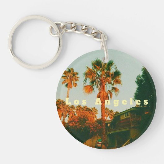 Los Angeles, Miracle Mile, West Hollywood キーホルダー (正面)