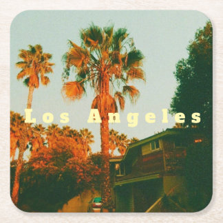 Los Angeles, Miracle Mile, West Hollywood スクエアペーパーコースター