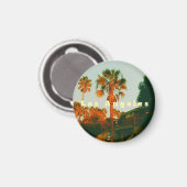 Los Angeles, Miracle Mile, West Hollywood マグネット (正面/裏面)