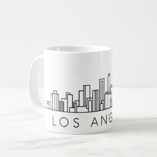 Los Angeles Skyline – Cityscape Design コーヒーマグカップ
