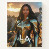 LOS ANGELES - SUPERHERO ノートブック (裏面)