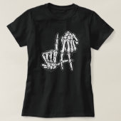 Los Angeles tee personalized with Last Name Tシャツ (デザイン正面)