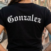 Los Angeles tee personalized with Last Name Tシャツ