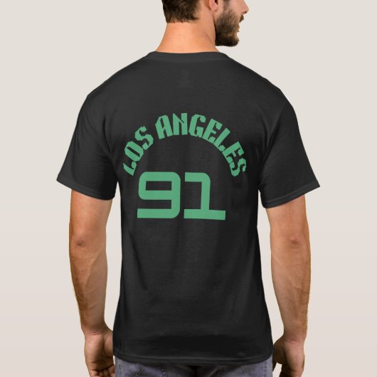 Los Angeles-Urban Streetwear black friday style Tシャツ (裏面)