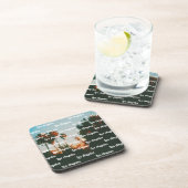 Los Angeles, West Hollywood Travel Souvenir コースター (右側)