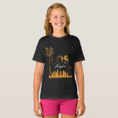 LOS ANGLES KIDS Travel lover family T-Shirt Tシャツ (正面フル)
